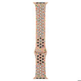 Apple Watch 7 41mm Kordon Yeni Seri 2023 KRD-02 Silikon Strap Kayış