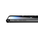 iPhone 15 Pro Max Uyumlu Zore Negro Silikon Kılıf-Siyah