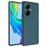 Vivo V29 Lite 5G Kılıf Zore Mara Lansman Kapak-Koyu Yeşil