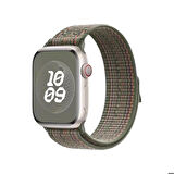 Apple Watch Ultra 49mm KRD-91 Hasır Kordon Strap Kayış