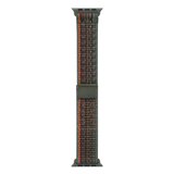 Watch 42mm Uyumlu KRD-91 Hasır Kordon Strap Kayış CLO- Koyu Yeşil