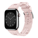 Watch 44mm KRD-92 Uyumlu Zore Kordon-Pembe Açık