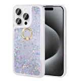 iPhone 15 Pro Uyumlu Zore Milce Kılıf-Gümüş