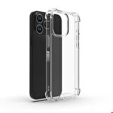 iPhone 15 Pro Uyumlu Zore Nitro Anti Shock Silikon-Renksiz