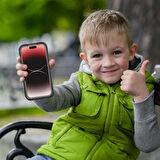 iPhone 15 Pro Max Uyumlu 1-1 Su Geçirmez Kılıf-Siyah