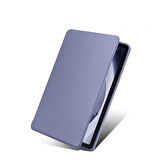 Galaxy Tab A9 Kılıf Uyumlu ​ARTH Termik Kalem Bölmeli Dönebilen Standlı Kılıf-Lacivert