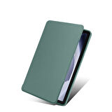 Galaxy Tab A9 Kılıf Uyumlu ​BLT Termik Kalem Bölmeli Dönebilen Standlı Kılıf-Lacivert