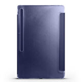 Galaxy Tab S8 Ultra SM-X900  Uyumlu ​ZYL Smart Cover Standlı 1-1 Kılıf-Rose Gold