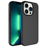 iPhone 14 Pro Max Uyumlu Zore LSR Lansman Kapak-Siyah