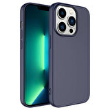 iPhone 14 Pro Max Uyumlu Zore LSR Lansman Kapak-Lacivert