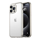 iPhone 15 Pro Uyumlu Zore Kamera Korumalı Bontez Bumper-Lacivert