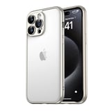 iPhone 15 Pro Uyumlu Zore Kamera Korumalı Bontez Bumper-Gümüş