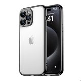 iPhone 15 Pro Max Uyumlu Zore Kamera Korumalı Bontez Bumper-Siyah