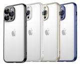iPhone 15 Pro Max Uyumlu Zore Kamera Korumalı Bontez Bumper-Lacivert