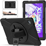 Lenovo Tab M10 Plus TB-125F - TB-128F 3. Jenerasyon ​İNC Defender Tablet Silikon - Siyah