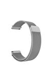 Huawei Gt4 18mm Uyumlu Krd-01 Metal Kordon-gümüş