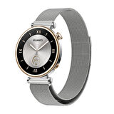 Huawei GT4 18mm Uyumlu KRD-01 Metal Zore Kordon-Starlight