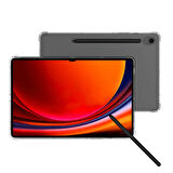 Galaxy Tab S9 FE Kılıf ​MKST Tablet Nitro Anti Shock Silikon Kapak - Renksiz