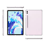 Galaxy Tab S8 Ultra Kılıf  Uyumlu ​ARTH Tablet Nitro Anti Shock Silikon Kapak-Renksiz