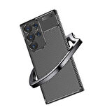 Galaxy S24 Ultra Uyumlu Zore Negro Silikon Kılıf-Siyah
