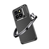 Xiaomi Mi 14 Pro Kılıf Zore Negro Silikon Kapak-Siyah