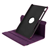 Galaxy Tab S9 FE Uyumlu ​FRMS Dönebilen Standlı Kılıf-Kırmızı