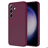 Galaxy S24 Uyumlu Zore Mara Lansman Kapak-Koyu Mor