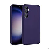 Galaxy S24 Plus Uyumlu Zore Premier Silikon Kapak-Lacivert