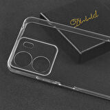 Xiaomi Redmi 13C Uyumlu Zore  Süper Silikon Kılıf-Renksiz