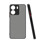 Xiaomi Redmi 13C Kılıf Mat Kamera Korumalı Renkli Tuşlu Sert Silikon Hux Kapak