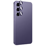 Galaxy S24 Plus Zore Titanium Premium TSYSerli Kamera Lens Koruyucu-Mor