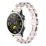 Gear S3 Uyumlu CLO- KRD-96 22mm Metal Kordon-Starlight