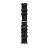 Watch 40mm Uyumlu CLO- KRD-97 Sarmal Örgü Tasarımlı Kordon-Lacivert