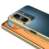Poco C65 Kılıf Kamera Korumalı Logo Gösteren Zore Omega Kapak-Lila
