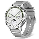 Gear S3 Uyumlu CLO- KRD-102 22mm Silikon Kordon-Mavi
