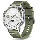 Huawei GT2 46mm Uyumlu CLO- KRD-102 22mm Silikon Kordon-Yeşil
