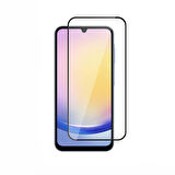 Galaxy A25 Uyumlu Zore Kenarları Kırılmaya Dayanıklı Cam Ekran Koruyucu