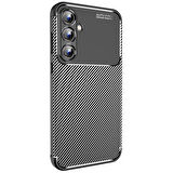 Galaxy A35 Kılıf Zore Negro Silikon Kapak-Siyah