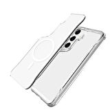 Galaxy S24 Kılıf Zore Magsafe Şarj Özellikli T-Max Magsafe Kapak-Renksiz