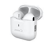 Zore BTK-ZR71 Kulak içi Bluetooth Kulaklık-Beyaz