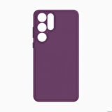 Galaxy S24 Ultra Uyumlu Zore Biye Silikon-Mor