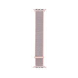Watch 7 41mm Kordon Band-03 Serisi Hasır Strap Kayış-Pembe Açık