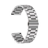Gear S3 CLO- Band-04 22mm Metal Kordon-Gümüş