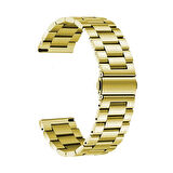 Gear S3 CLO- Band-04 22mm Metal Kordon-Gold