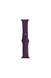 Apple Watch 40mm Band Serisi Klasik Kordon Silikon Strap Kayış-Violet