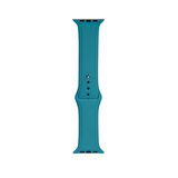 Watch 7 41mm Band Serisi Klasik Kordon Silikon Strap Kayış-Koyu Yeşil