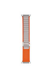 Apple Watch 7 41mm Band-74 Hasır Kordon-mor