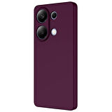 Xiaomi Redmi Note 13 Pro 4G Kılıf Zore Mara Lansman Kapak-Koyu Mor