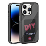 iPhone 14 Pro Max Uyumlu Zore Ekranı Yansıtan  Akıllı NFC Kılıf-Siyah