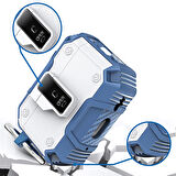 Air Pods 3. Nesil Zore Airbag 35 Darbelere Karşı Dayanıklı Düğmeli Kılıf-Siyah